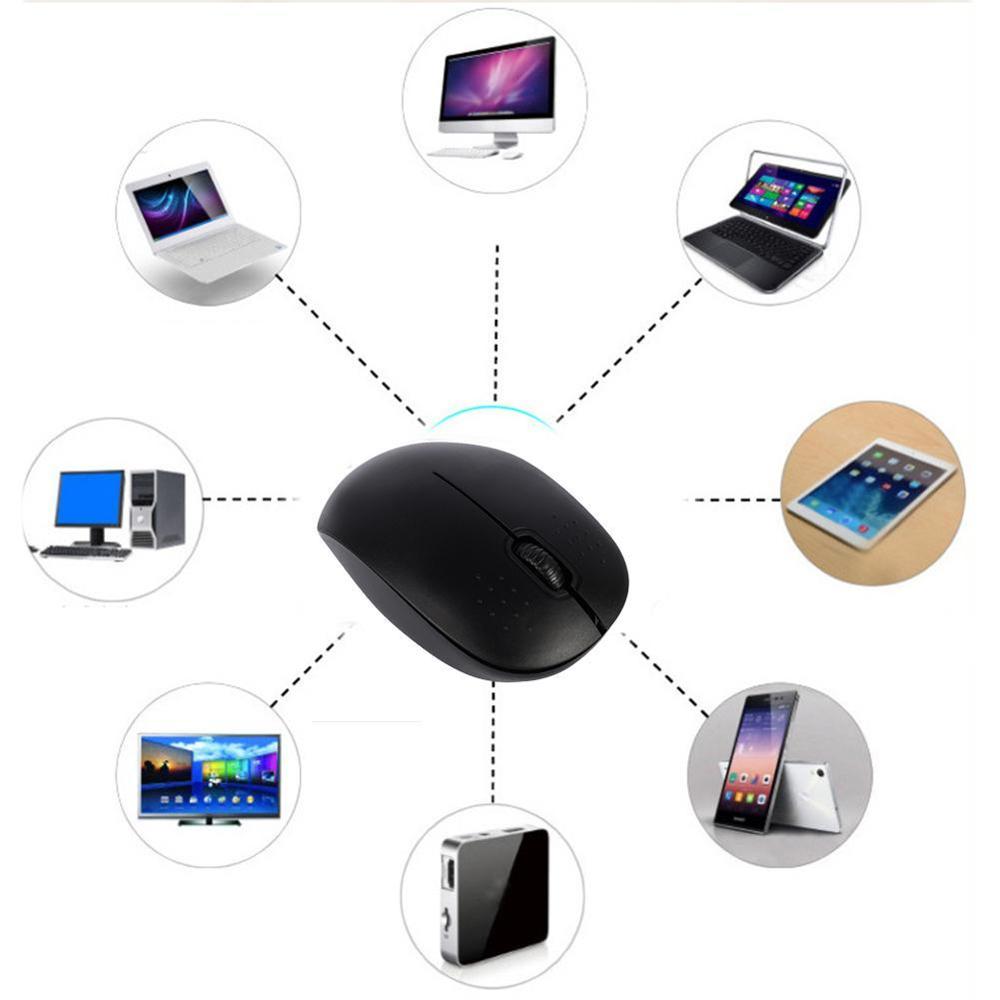 USB Gaming Wireless Mouse Gamer 2.4GHz Mini Receiver Mouse PC Gamer For Computer Laptop 6 Mice Keys Computer F1W9