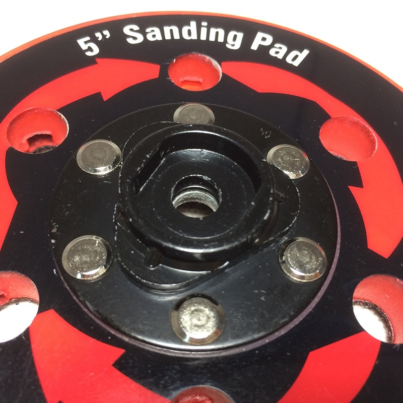 Almohadilla de lijado soporte trasero de la placa para DAS-21E Rupes parcial doble acción pulidor da 5 pulgadas