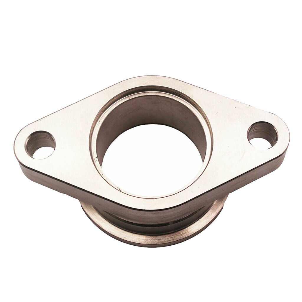 nierdzewny Wastegate adapter 38mm robić 38mm V zespół dla 2 kolektora kołnierzowego