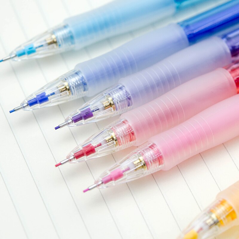 Pilot COLOR ENO Mechanical Pencil 0.7mm 8 Colors Writing Drawing Sketching Pencils Japanese School Supplies HCR-197