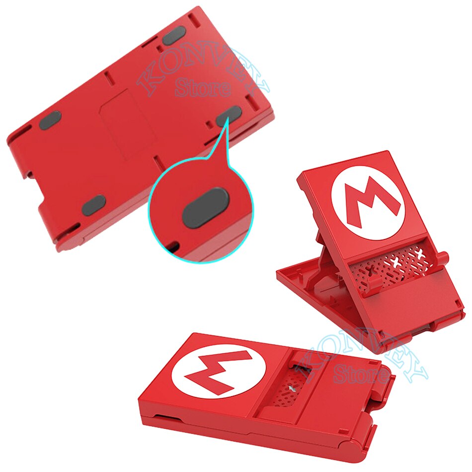 Nintendos Nintend Switch Console Stand Case Nintendoswitch soporte de almacenamiento para interruptor de Nitendo, Lite, teléfono móvil, tableta