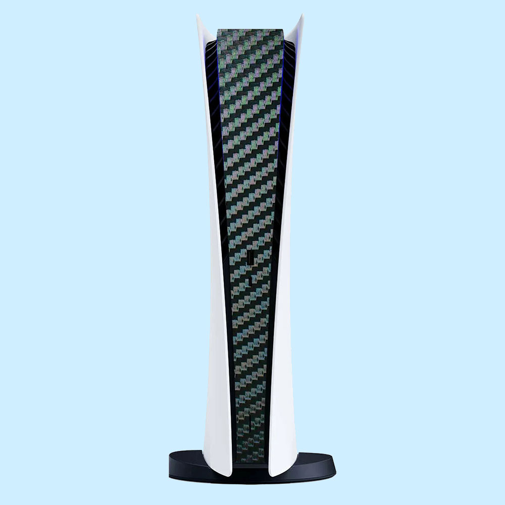 1 Stuk Voor Ps5 Middelste Zijbescherming Sticker Voor Playstation 5 Ps5 Spelcomputer Skin Stickers Sticker Cover Beschermende Film: Oranje