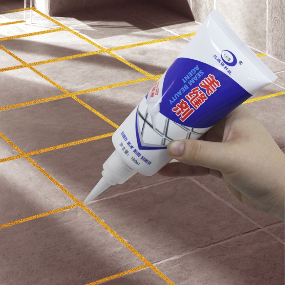 Wall Porcelain Bathroom Paint Cleaner Tile Gap Repair Color Pen Waterproof Mouldproof Filling Agents Sealant Gap Filler