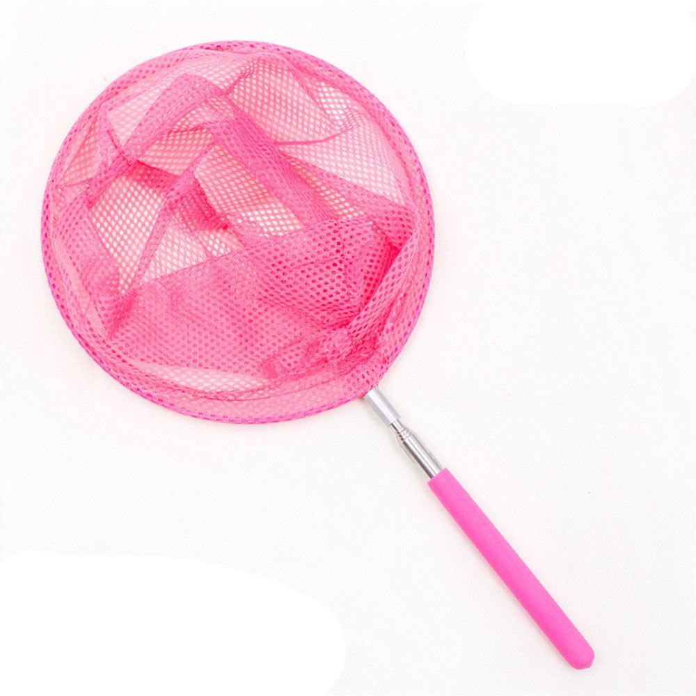 Red de pesca telescópica extensible para niños, malla ligera de 34 pulgadas para atrapar insectos, Red de mariposa