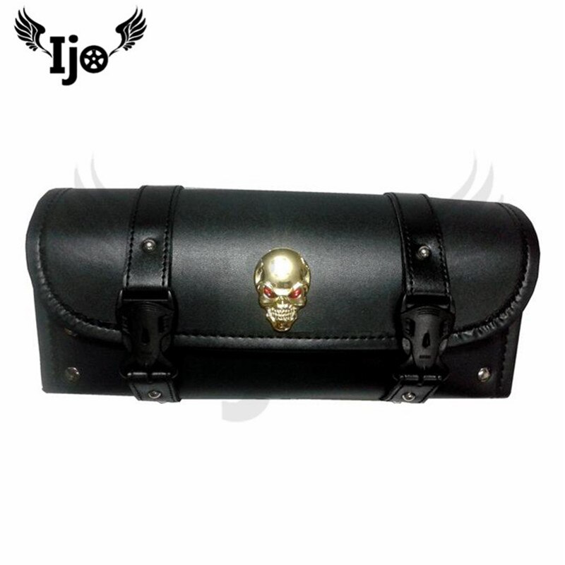 sacoche moto saddle bag Skull for Vespa harley softail mochila moto maletas moto alforjas para moto tank bag motorcycle bag