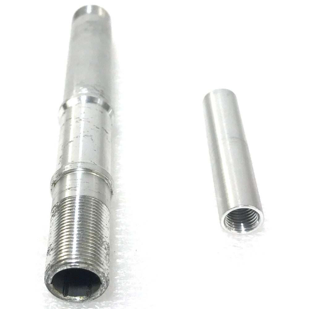 Powerway R36 hubs replacement axle aluminum PHB-R36 50mm x 11mm PFH-R36 118mm x 15mm replacement TA for road bike parts AL 7075