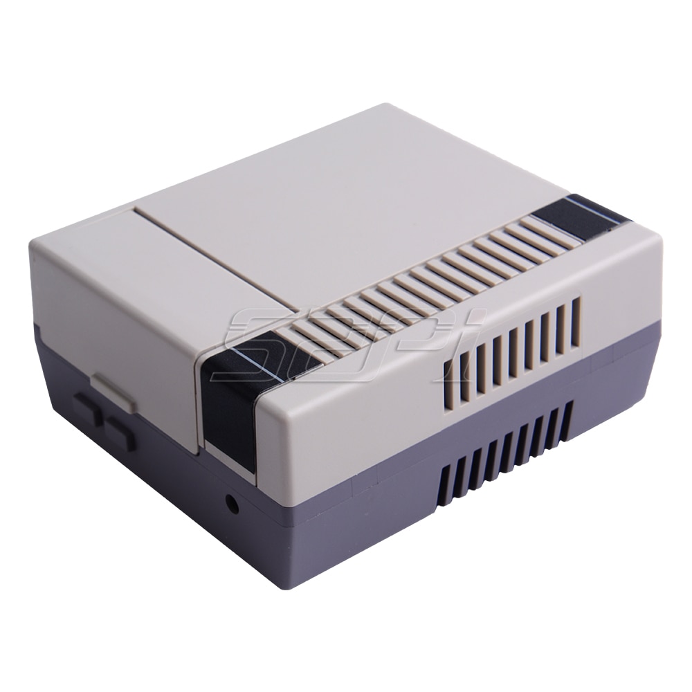 52Pi NES4Pi Nes Stijl Case Kit Abs Functionele Koelventilator Heatsinks Schroevendraaiers Alleen Voor Raspberry Pi 4 B (4 model B)