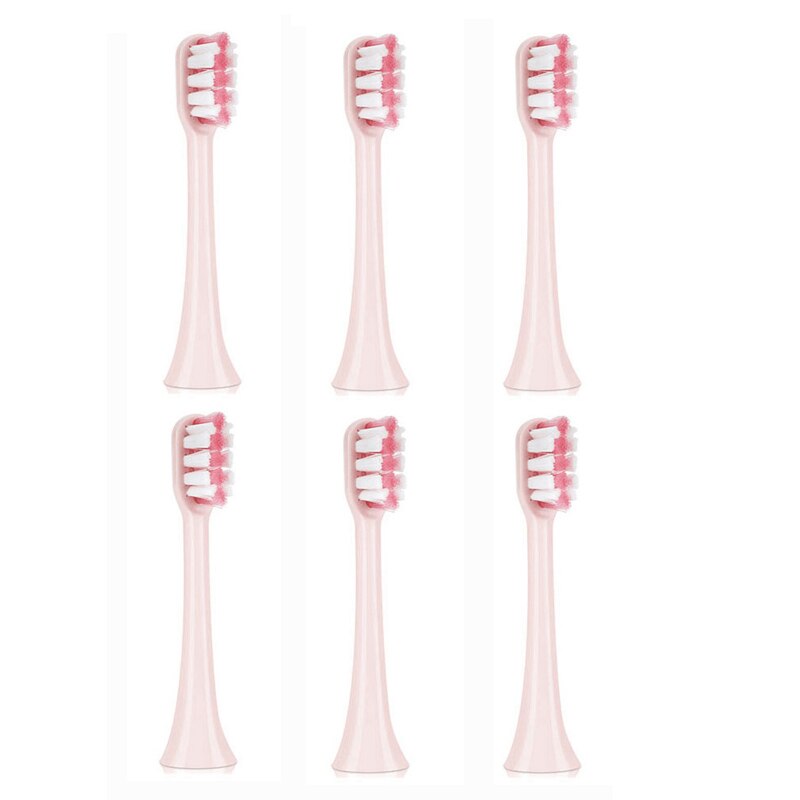 9 sztuk wymiana szczoteczki robić zębów dla Xiaomi Soocas X3 dla Xiaomi Mijia/ SOOCARE X1/ X3/X5 elektryczne końcówki robić szczoteczki prezent: 6 szt