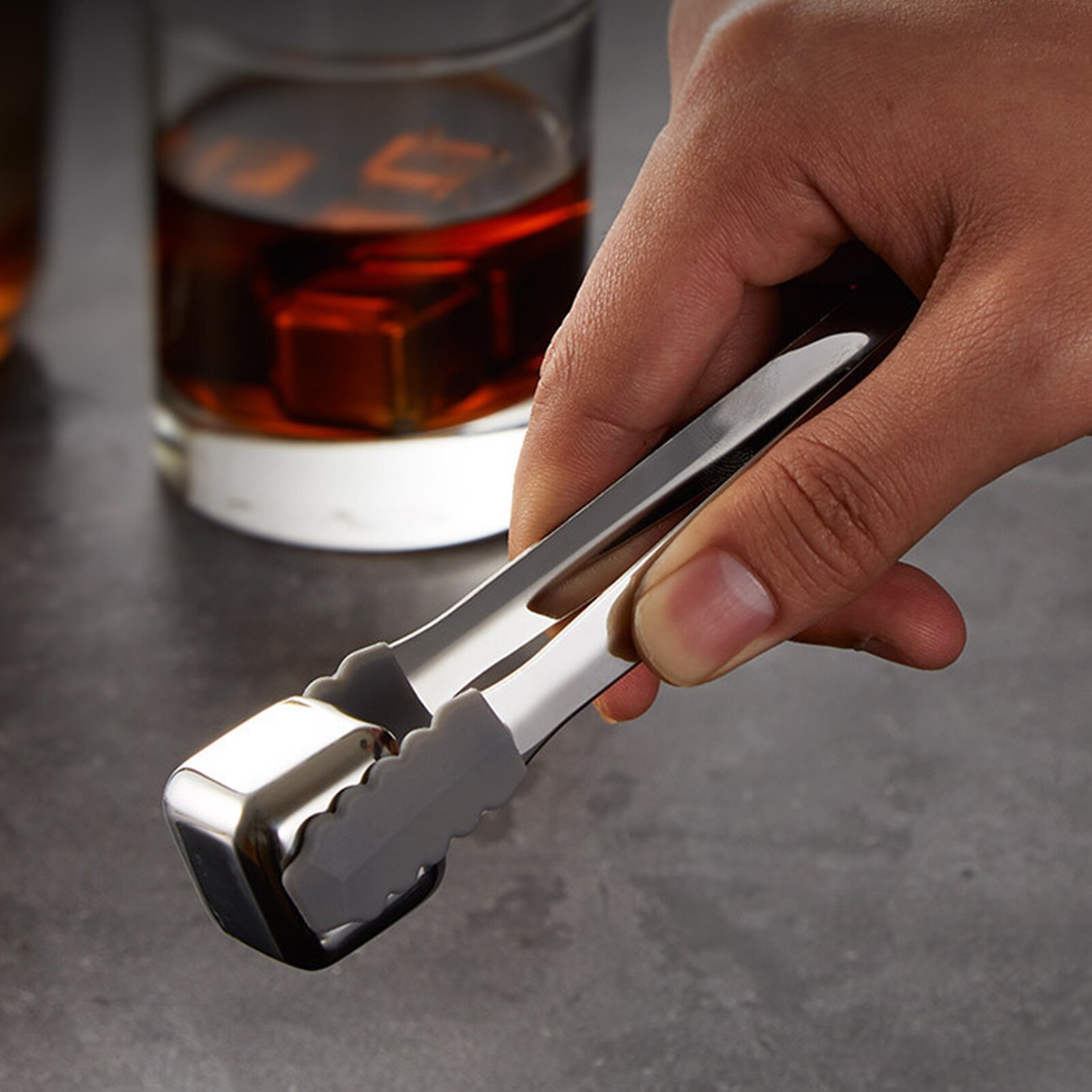 Reusable Stainless Steel Whiskey Stones Ice Cubes Alcohol Supplies Beer Wine Cooling Cube Chilling Rock Quick-Frozen Ice Cube