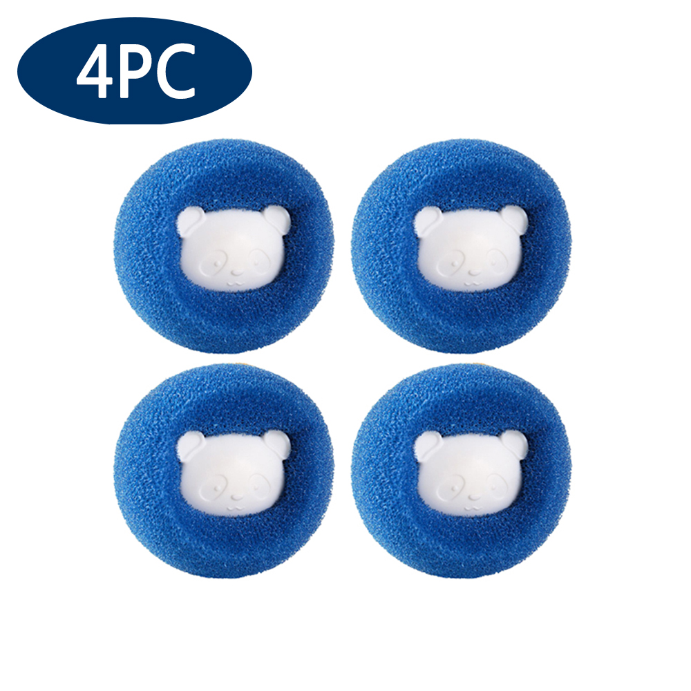 Wasballen Dierenhaarverwijderaar Herbruikbare wasmachine Lint Catcher Kleding Pluis Bontreiniger Huisreinigingsgereedschap
