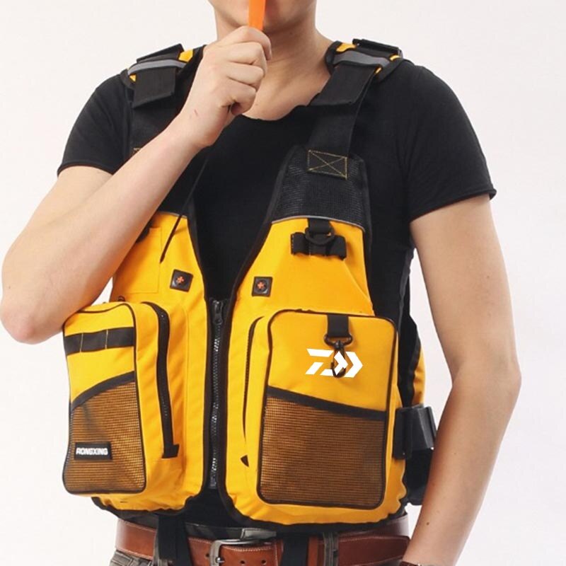 Men Life Fishing Vest Outdoor Multifunctional Photographer Portable Floatation Multiple Pockets Foldable Jackets Vests: 41