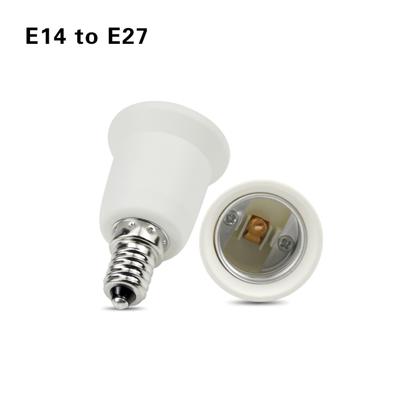 1pc Gu10 E12 E14 E26 E27 G24 B22 Fireproof LED CFL Lamp Holder Converter Light Socket Bulb Base Splitter Extension Adapter: Gold