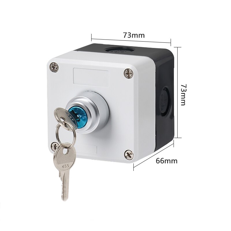 Arrow Symbool Aangeeft Start En Stop Zelfherstel Waterdichte Schakelaar Noodstop Industriële Hand-Held Control Box: 1-6
