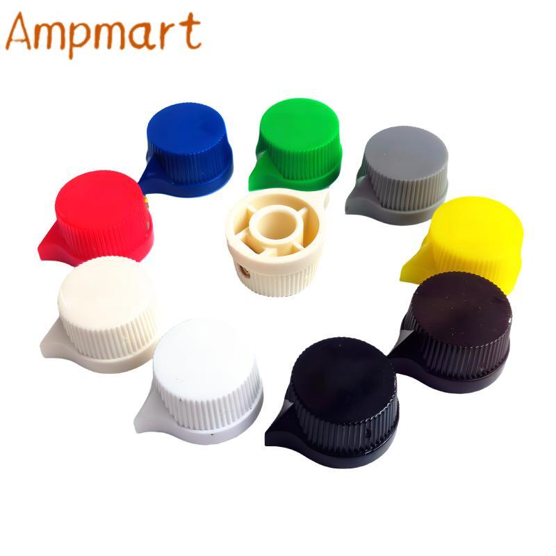 17x11MM Muovinuppi - Kitara Vahvistin Nuppi - Potentiometri Kytkin Nuppi - Efekti Säätö Nuppi - Sisäreikä 6.4MM