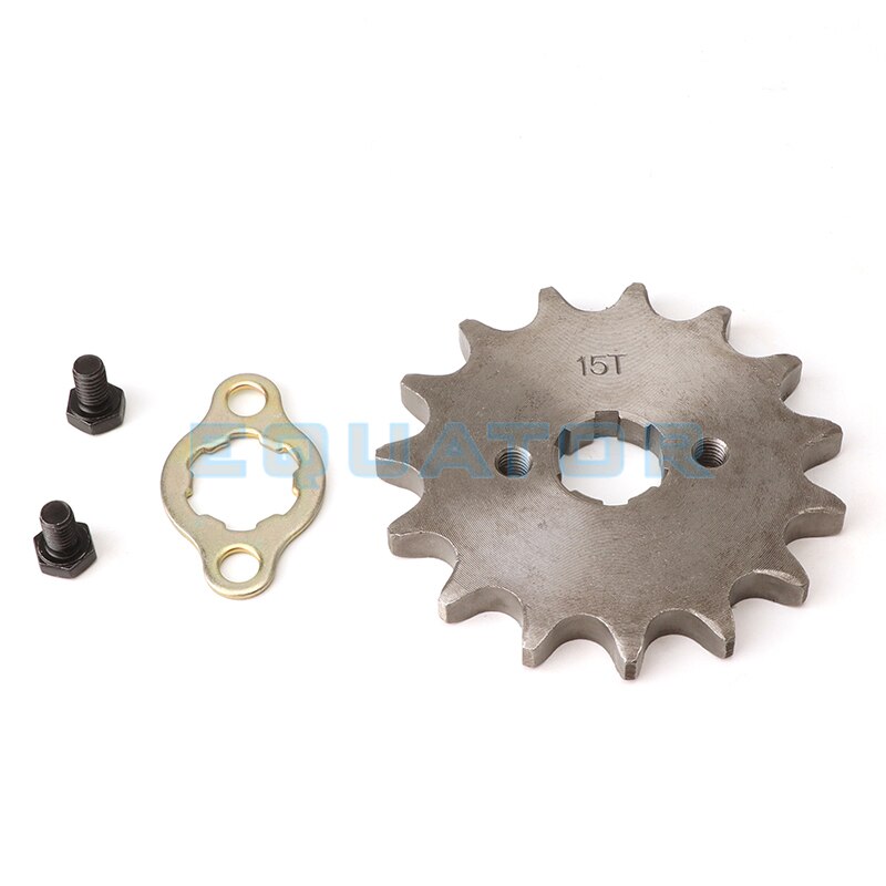 530 Ketting 20Mm 10 11 12 13 14 15 16 17 18 19 20 21 Tanden Voor Motor Tandwielen voor 200 250cc Dirt Bike Atv Quad Buggy Motor: 15T