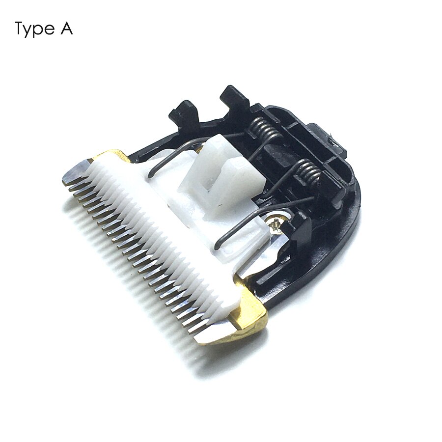 Haar Haarschneidemaschine Klinge 45mm breite Elektrische Haar Trimmer Klinge Keramik Messer Titan kopf für X7 938 A8S X9 961 918 9100 S5 B60: Typ A