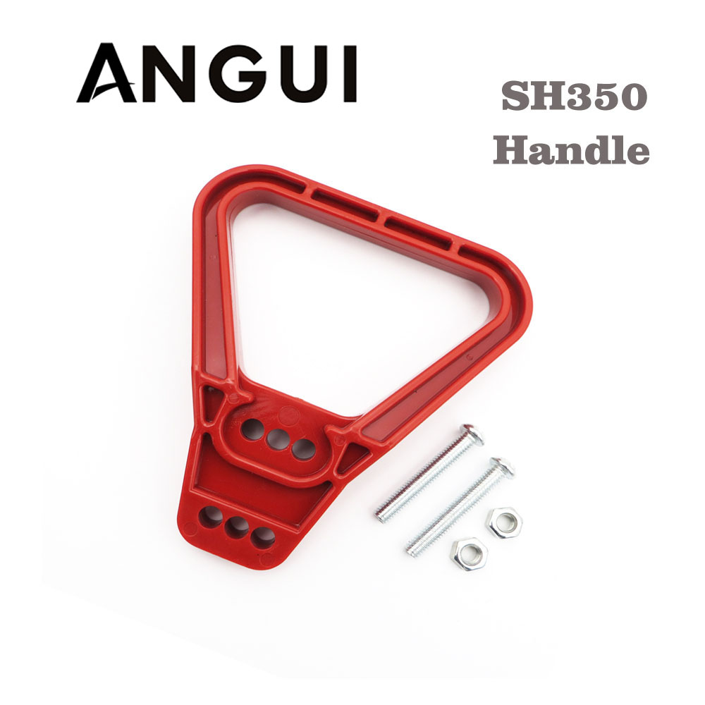 350a handtag  sh350 kontaktdon dubbelpoligt batteri 2 bultar och 2 muttrar hand dubbla batterisystem husvagnar 4wd kylskåp: Röd