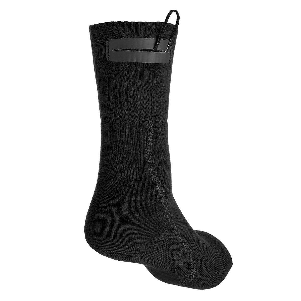 1 Pair Electric Heated Socks Winter Thermal Skiing Heated Socks Nano Fiber Wire Heating Keep Warming Sock Men Women