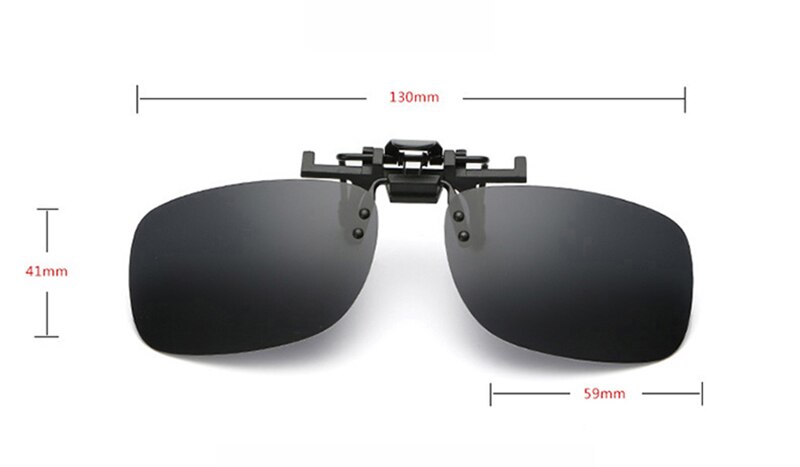 Gepolariseerde Clip Op Flip Up Zonnebril Mannen Vrouwen Shades Clip Op Voor Bijziendheid Bril Rijden Vissen Eyewear Bril UV400