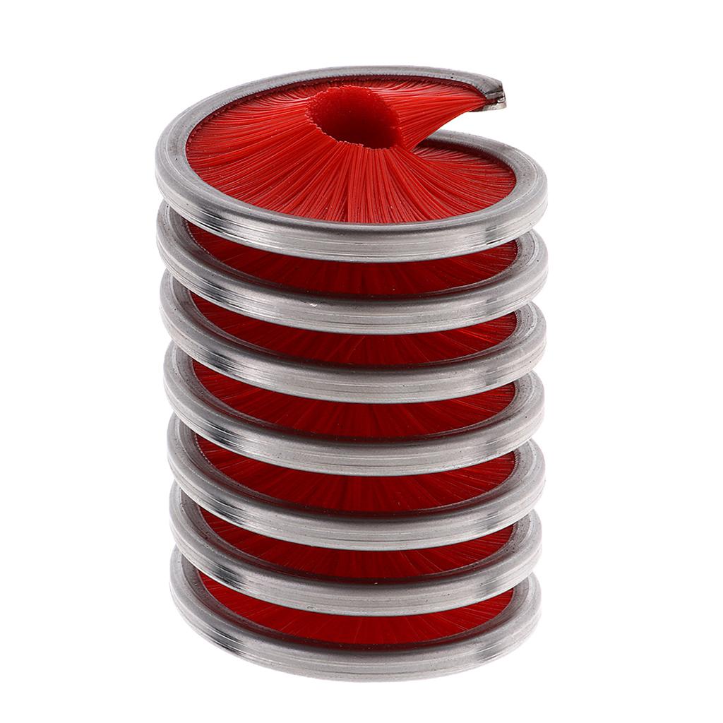 Lina wspinaczkowa szczotka robić czyszczenia szczotki, długość: ok. 6 Cm, czerwony