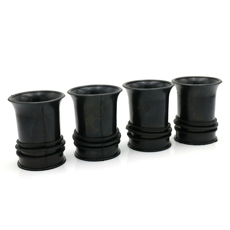 4Pcs Carburetor Carb Air Box Boot Boots Rubber 17253-341-300 for Honda CB750F CB750K 1969-1976
