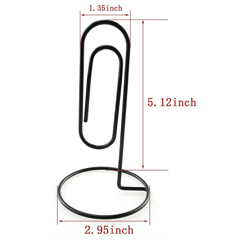 10PC Study Note Holder Office Desk Paper Clip Memo Holder, Office Accessory, Organize and Access Bills