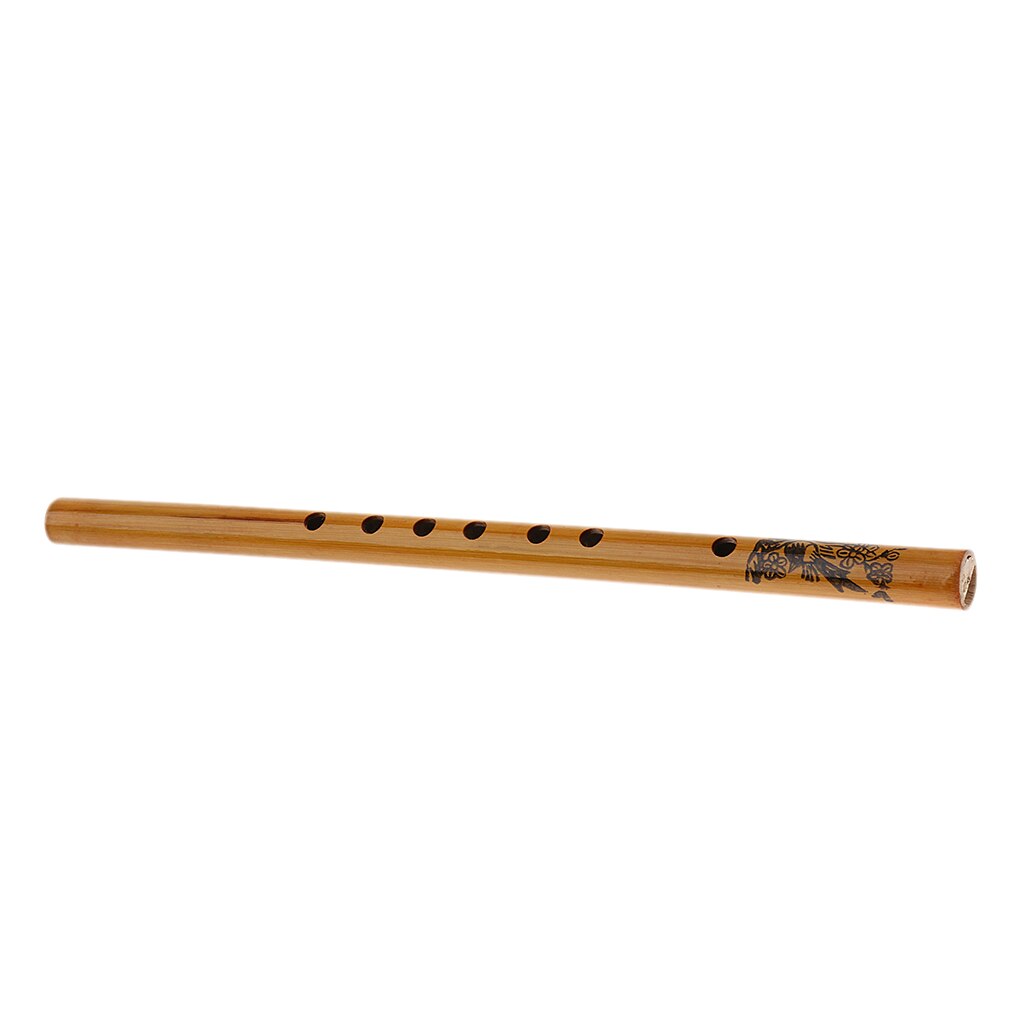 Fijnste Verticale Bamboe Fluit Dizi Xiao Chinese Traditionele Houtblazers Instrument 33Cm