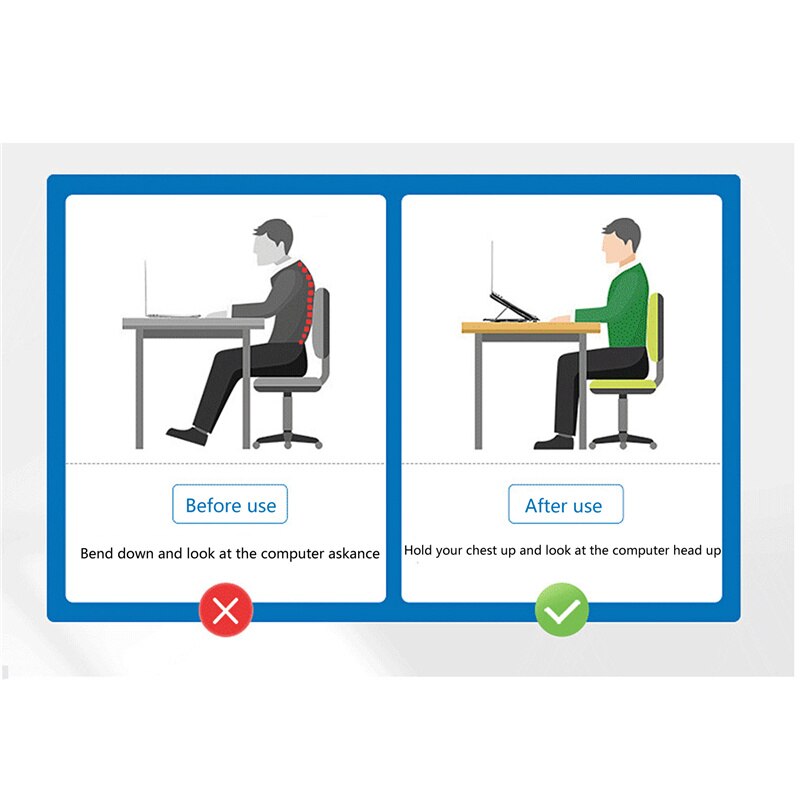 Adjustable Desktop Laptop Stand Hollow Out Foldable Tablet Holder Desktop Laptop Holder Notebook Stand For Notebook Macbook Pro