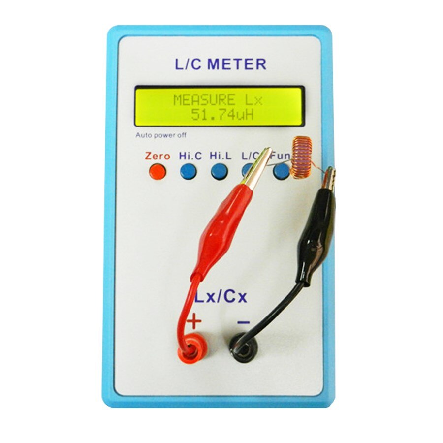 LC-200A High Precision Inductance Capacitance Meter LC Digital Bridge Tester Handheld Measuring Instrument