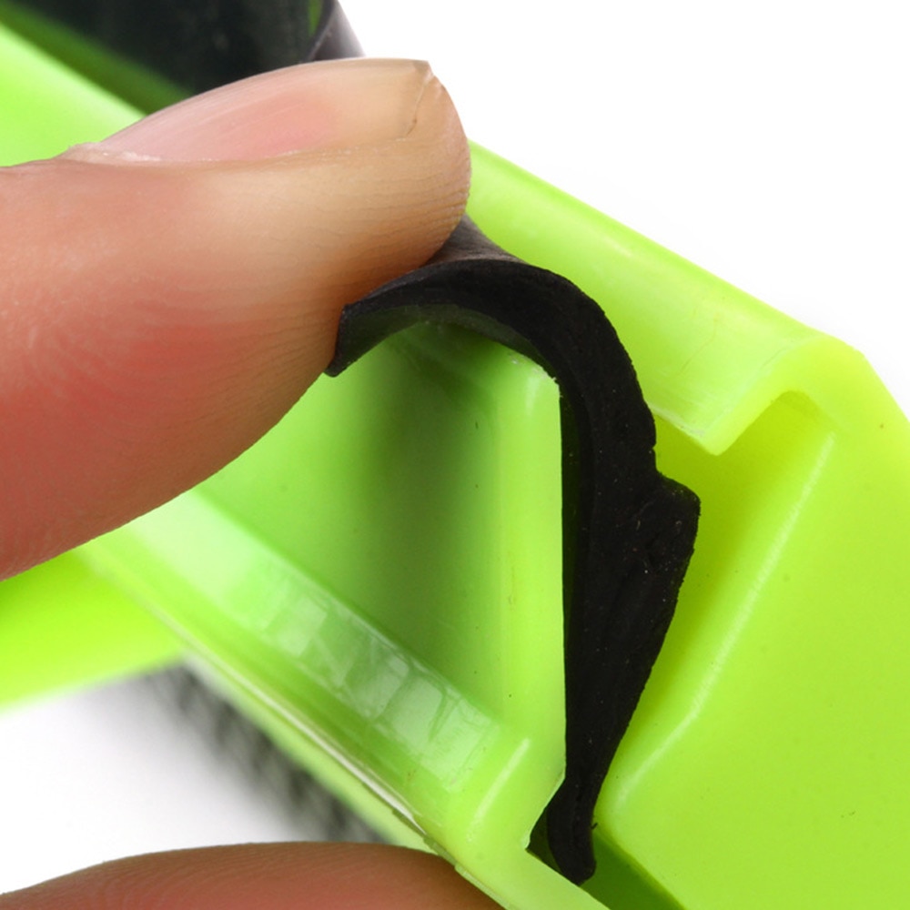 Aluminum Long Handle Window Brush Double Sides Soft Sponge Cleaner Glass Wiper Car Windows Squeegee Brushes Home Cleaning Tools