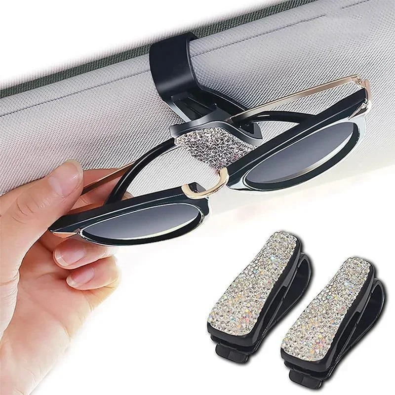 Réinitialisation de fixation automatique pour voiture, pare-soleil de véhicule, biscuits, prompt ket ket, lunettes de soleil, carte, billet, stylo, support de clip portable