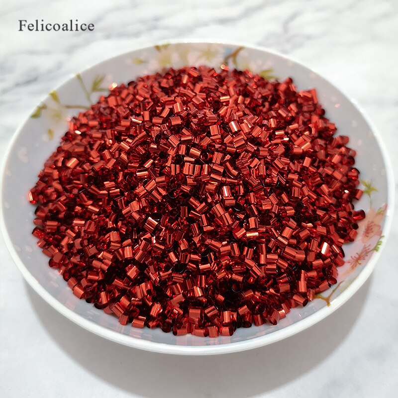 10g/Bag Slime Additives Supplies Bingsu Beads Accessories DIY Sprinkles Decorfor Fluffy Clear Crunchy Slime Clay: Red 10g