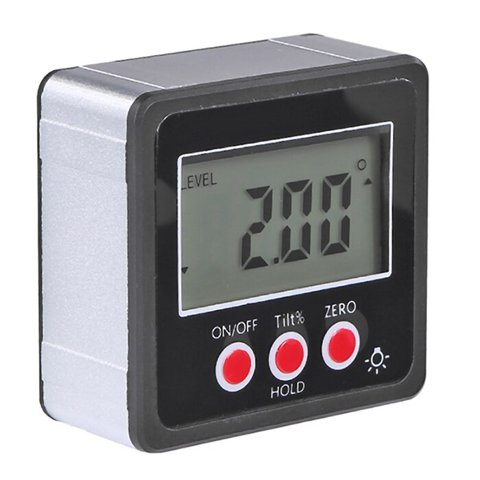 360 Degree Digital Level Goniometer Electronic Protractor Angle Finder Gauge Magnetic Level Instrument Bevel Box Inclinometer: A