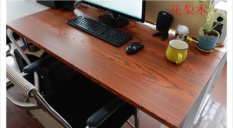 Waterdichte Vinyl Behang Meubels Kastdeur Stickers Hout Behang Zelfklevende Roll Papel De Parede