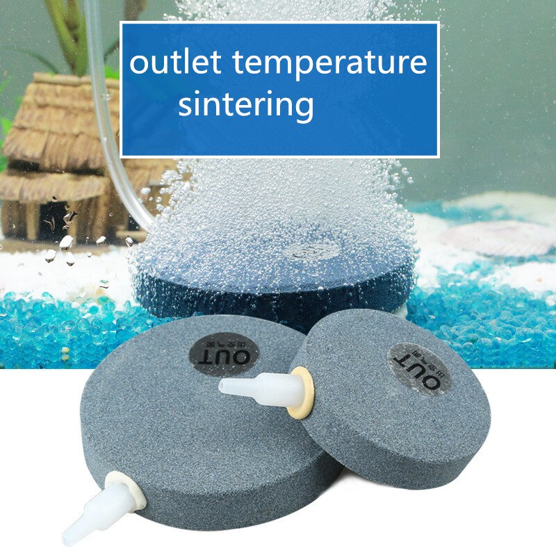 1pc Air Bubble Stone Aerator Pond Pump Air Stone Bubble Disk Aquarium Air Pump Hydroponic Oxygen Plant for Aquarium Fish Tank
