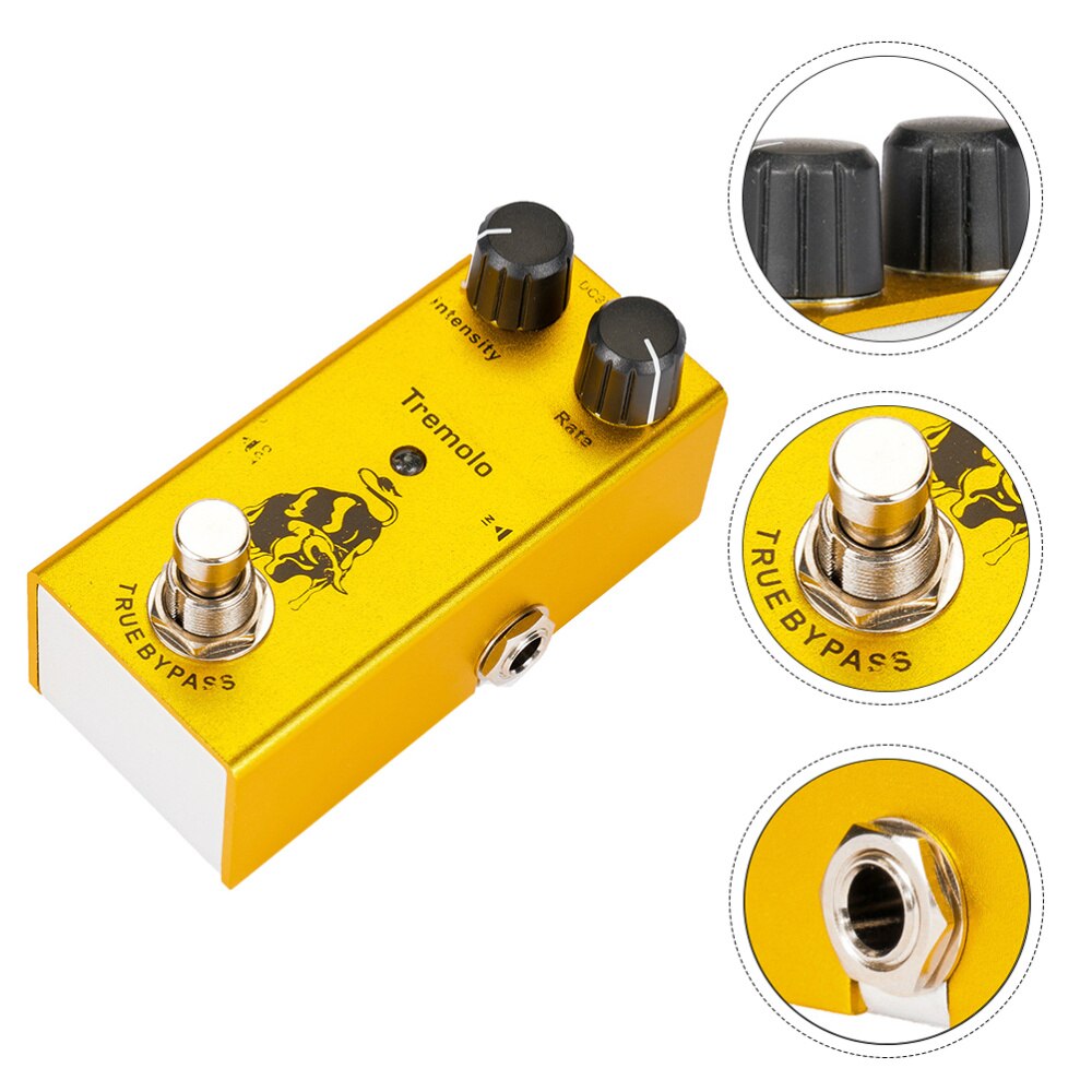 Guitar Pedal Amplifier True Bypass Tremolo Simulation Classic Tube Amplifier