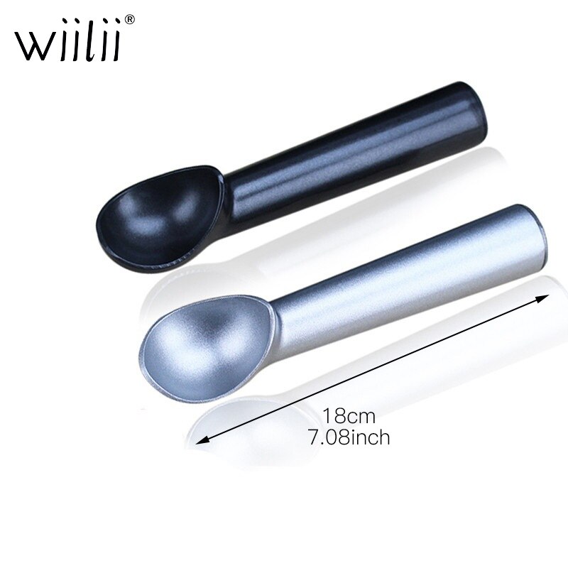 Wiilii Long Handle Ice Cream Scoop Stainless Steel Ice Cream Scooper For Hard Ice Cream Dishwasher Safe Spade Kitchen Tools