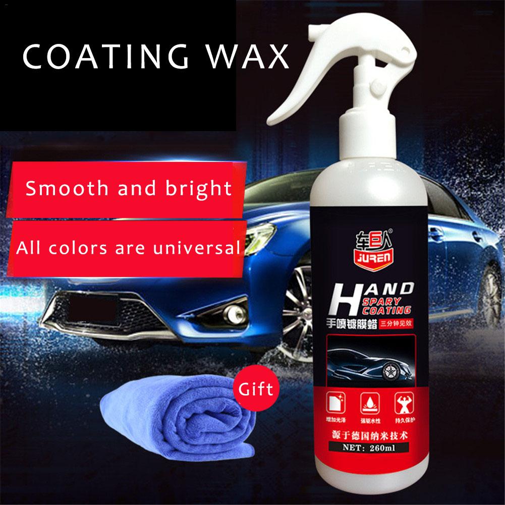 Liquid Ceramic Spray Coating Car Polish Spray Sealant Top Coat Quick NanoCoating 260ML Car