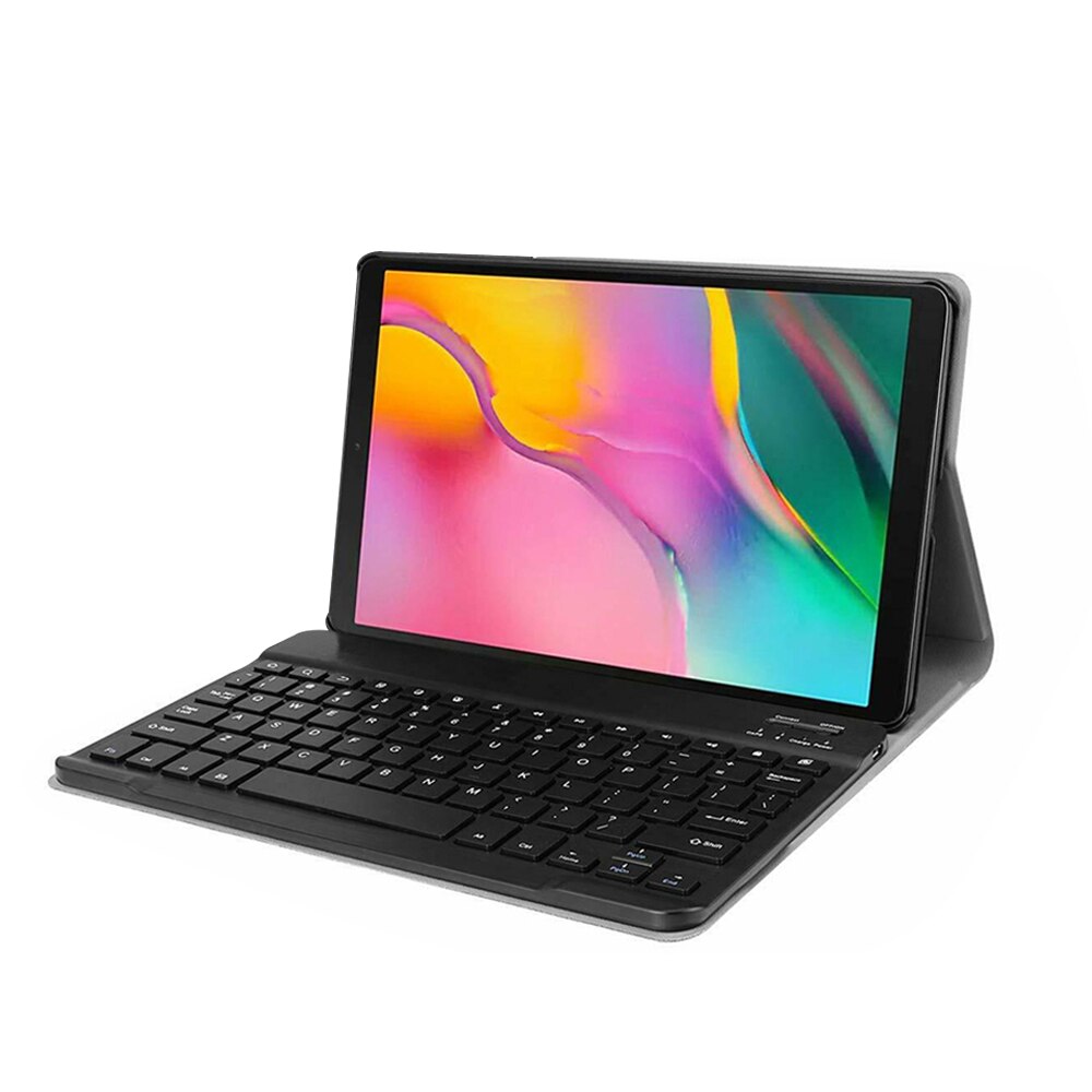 Voor Samsung Galaxy Tab Een 10.1 Inch T510 T515 Bluetooth Afneembare Wireless Keyboard Case Cover Voor Samsung Tab Een 10.1