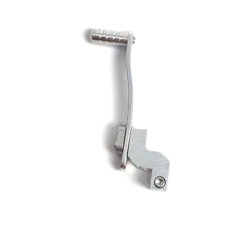 Motorcycle Aluminum Alloy Gear Shift Lever Modified Parts Accessories for ATV Bikes Dirt Bike Motocross Gear Lever Modification: Silver