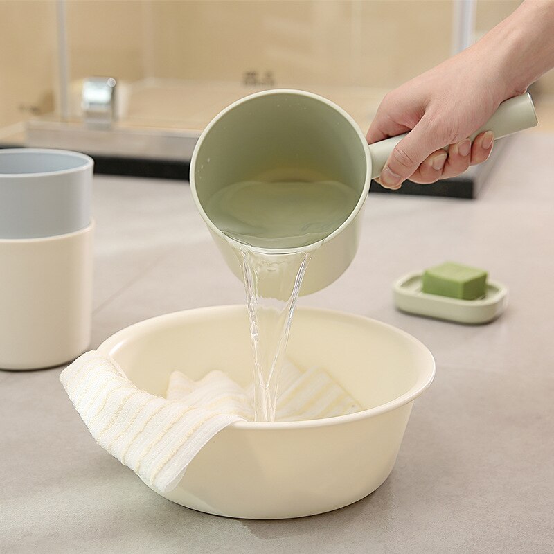 KitchenAce-cucharón de agua de PP para cocina, baño, cuchara para agua, escurridor, cuchara de agua, utensilios y herramientas para el hogar, 1 ud.