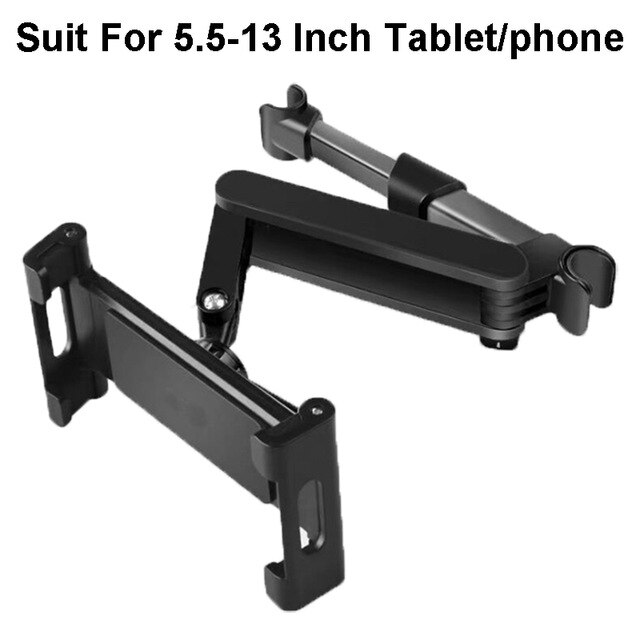 Support universel de tablette de voiture, oreiller arrière pour Ipad 2/3/4 Air 7-11 pouces, support pivotant à 360 pouces, appui-main pour PC: 7