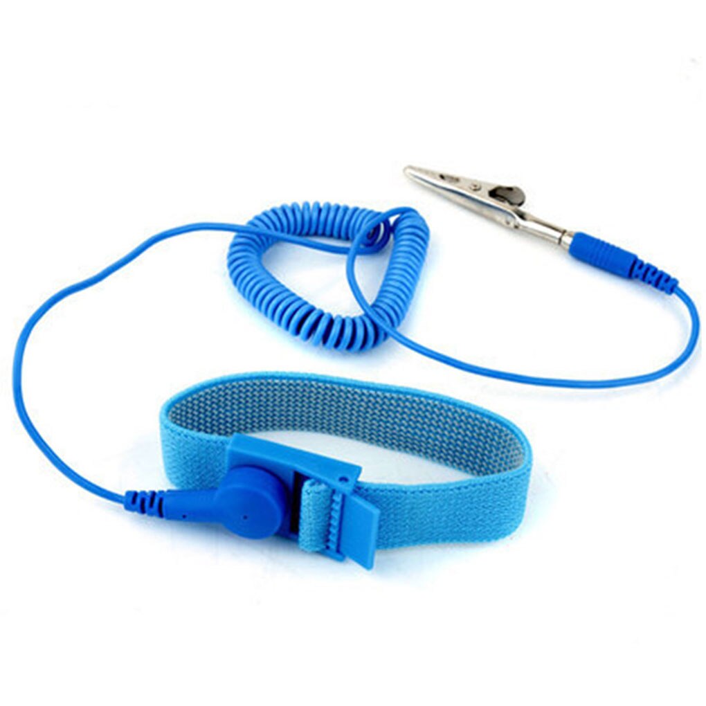Pvc antistatische polsband aarding elektrische ontlading esd polsband