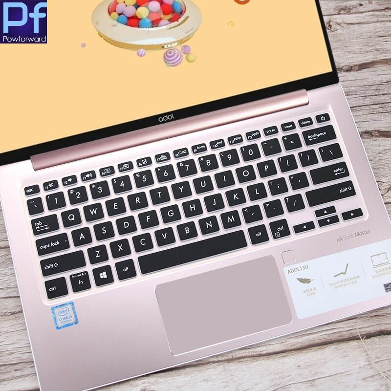 För asus vivobook  s13 s330un s330ua s330u s330 330 adol s tangentbordsskydd 13 13.3 tums silikon laptop tangentbord skyddande