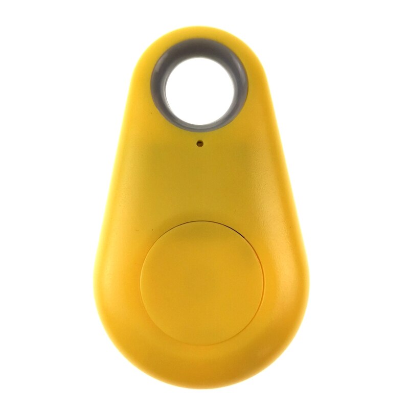 Draadloze slimme tracker, sleutelzoeker, anti-verloren alarm, tracker, kindertas, portemonneezoeker, app, gps-record, anti-verloren bluetooth-locator: Geel