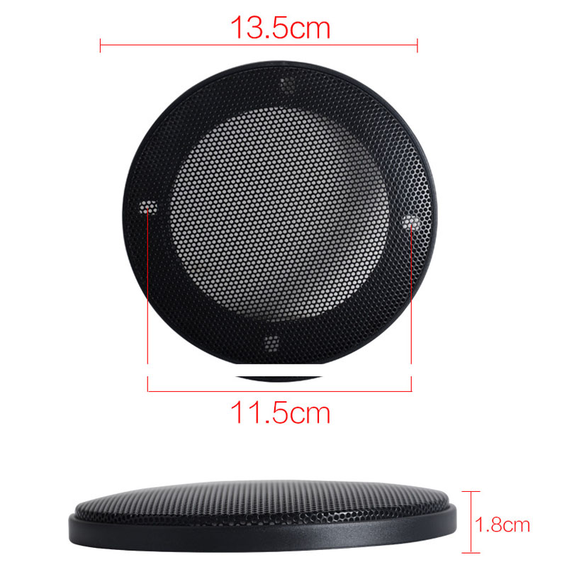 4 zoll Auto Audio- Lautsprecher Grill Gittergewebe Auto Gewidmet Lautsprecher Schutzhülle Gitter Klang Kasten Abdeckung