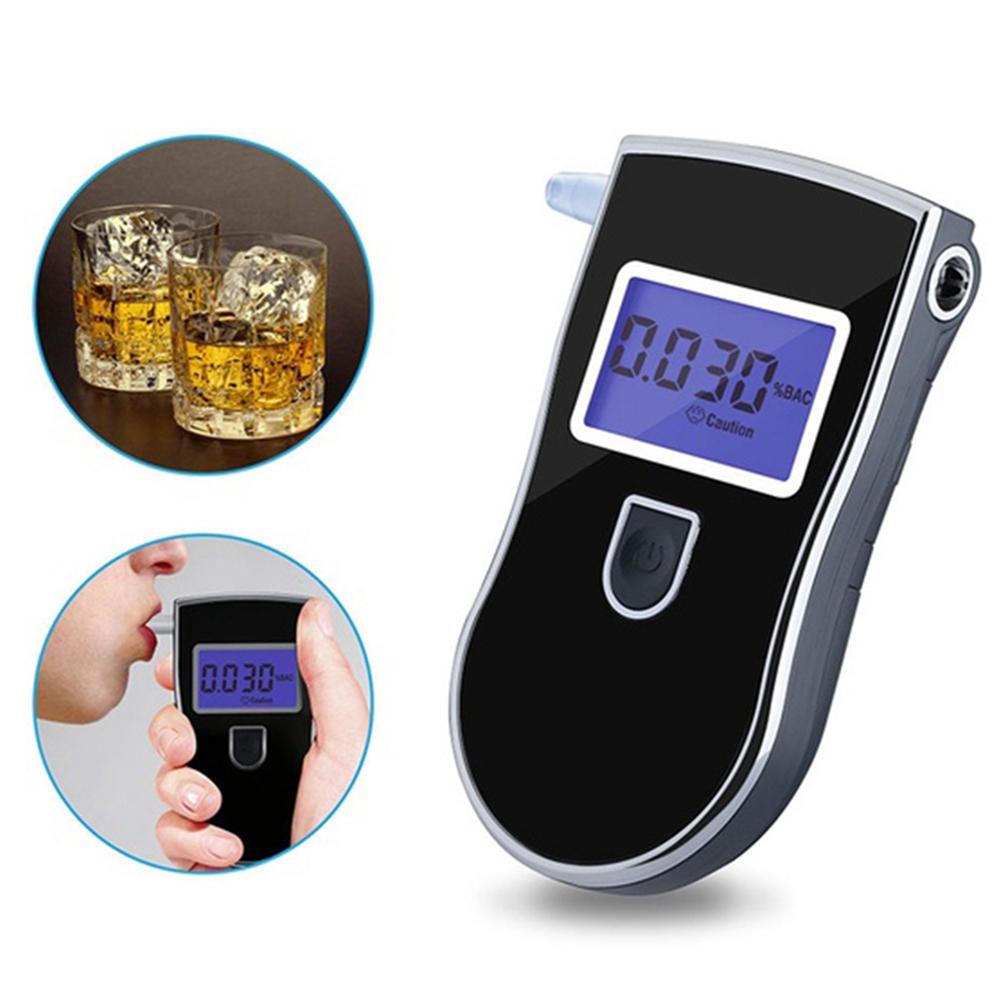 AT-818 Portable Handheld Digital Display Alcohol Breathalyzer Tester Detector