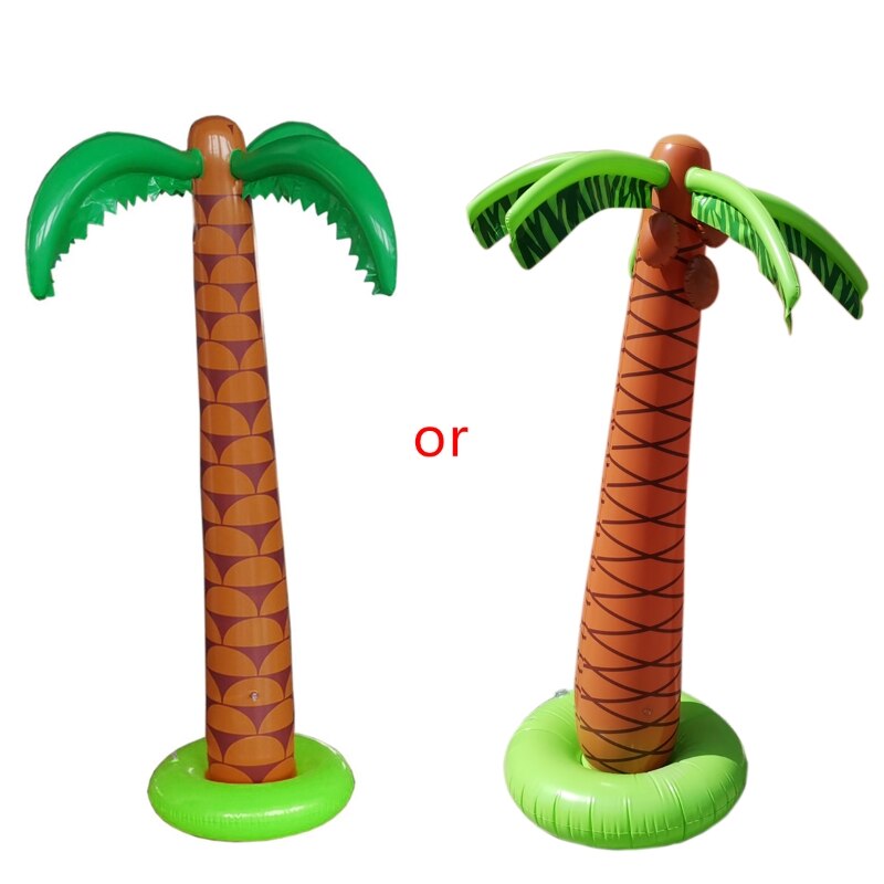 Inflatable Coconut Tree Ice Bucket Bird Shark Inflatable Toy Beach Swimming Pool