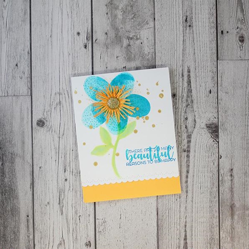 Troqueles pequeños con de flores y bordes ondulados para la confección de tarjetas, troqueles de corte de metal para álbumes de recortes
