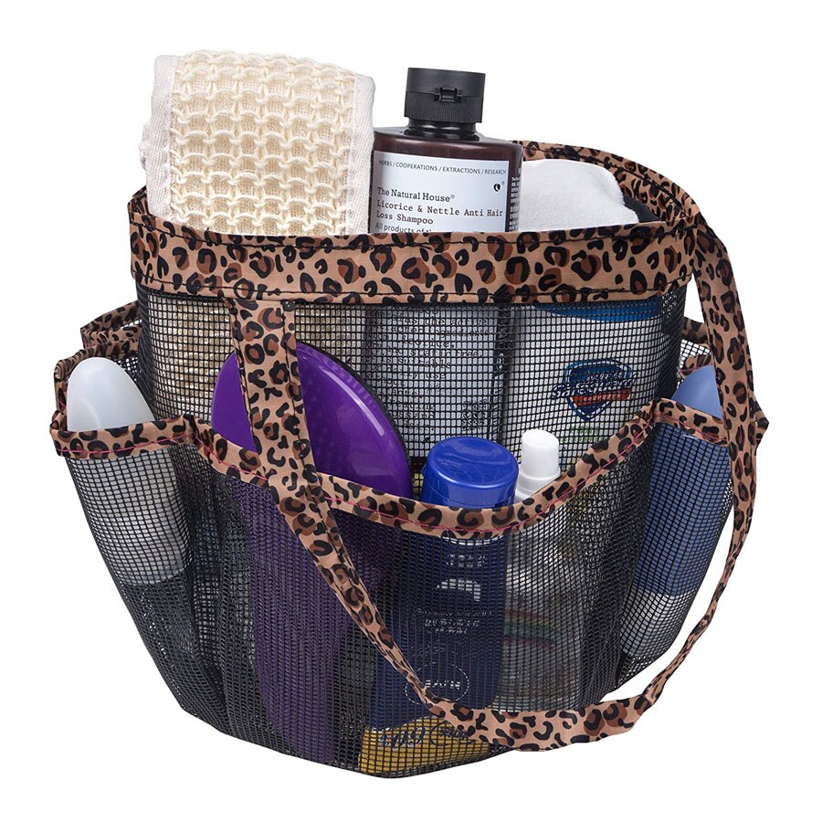 Mesh Shower Caddy tote for College Dorm Room Essentials, Hanging Portable Tote Bag Toiletry for Bathroom Accessories